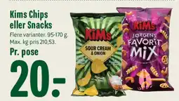 Min Købmand Kims Chips eller Snacks tilbud