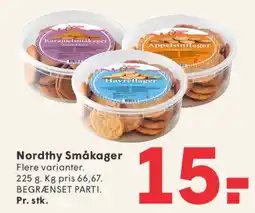 SPAR Nordthy Småkager tilbud