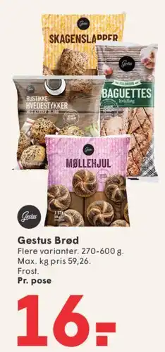 SPAR Gestus Brød tilbud