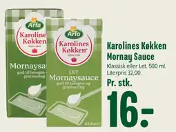 Min Købmand Karolines Køkken Mornay Sauce tilbud