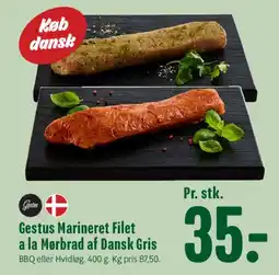 Min Købmand Gestus Marineret Filet a la Mørbrad af Dansk Gris tilbud