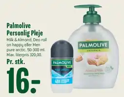 Min Købmand Palmolive Personlig Pleje tilbud