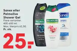 SPAR Sanex eller Palmolive Shower Gel tilbud