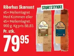 Min Købmand Riberhus Skæreost tilbud