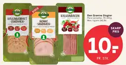 SPAR Den Grønne Slagter pålæg tilbud