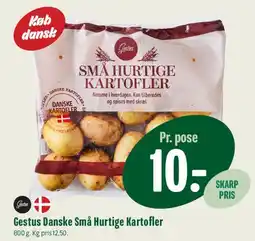 Min Købmand Gestus Danske Små Hurtige Kartofler tilbud