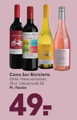 SPAR Cono Sur Bicicleta tilbud