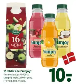 Coop 365 16 æbler eller Sunjoy tilbud