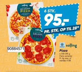 Bilka Salling pizza tilbud