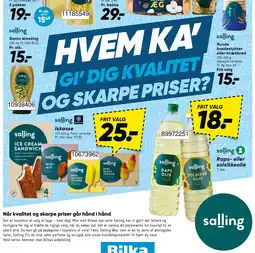 Bilka Salling raps- eller solsikkeolje tilbud