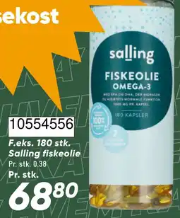 Bilka Salling fiskeolie tilbud