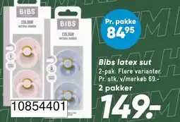 Bilka Bibs latex sut tilbud