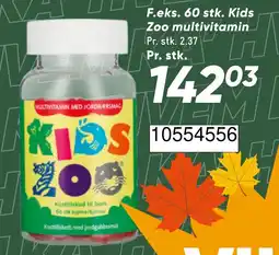 Bilka Kids Zoo multivitamin tilbud