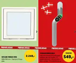 XL-BYG Outline Vindue Hvid tilbud