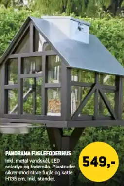 XL-BYG Panorama Fuglefoderhus tilbud