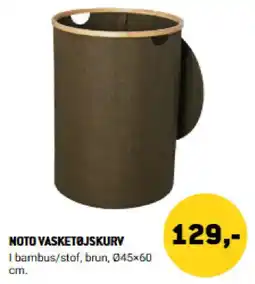 XL-BYG Noto vasketøjskurv tilbud