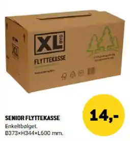 XL-BYG Senior flyttekasse tilbud