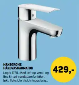 XL-BYG Hansgrohe håndvaskarmatur tilbud