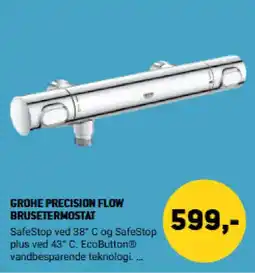 XL-BYG Grohe precision flow brusetemostat tilbud