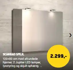 XL-BYG Scanbad spejl tilbud