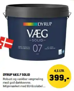 XL-BYG Dyrup Væg 7 Solid tilbud