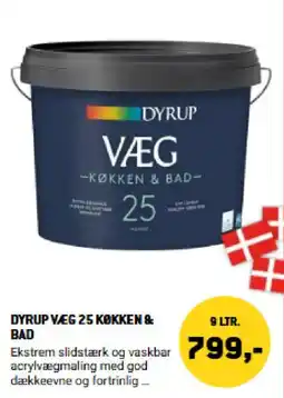 XL-BYG Dyrup væg 25 køkken & bad tilbud