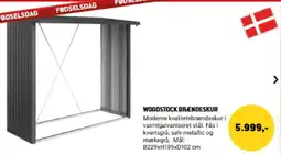 XL-BYG Woodstock brændeskur tilbud