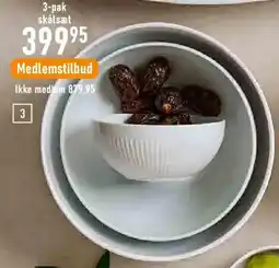 Imerco 3-pak skålsæt tilbud