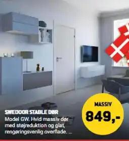 XL-BYG Swedoor stable dør tilbud