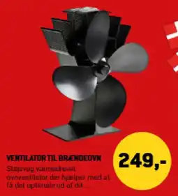 XL-BYG Ventilator til brændeoyn tilbud