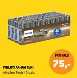 XL-BYG Philips aa-batteri tilbud