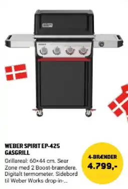 XL-BYG Weber spirit ep-425 gasgrill tilbud