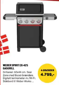 XL-BYG Weber spirit ex-425 gasgrill tilbud