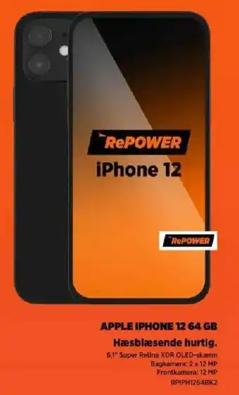 Power Apple iPhone 12 64 GB tilbud