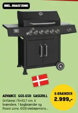 XL-BYG Advance GGS-650 Gasgrill tilbud