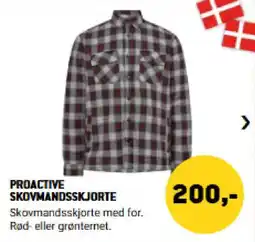 XL-BYG Proactive skovmandsskjorte tilbud