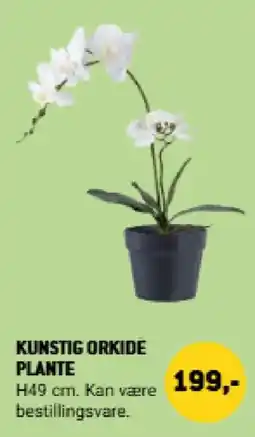 XL-BYG Kunstig Orkidé Plante tilbud