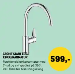 XL-BYG Grohe Start Edge Køkkenarmatur tilbud