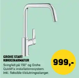 XL-BYG Grohe Start køkkenarmatur tilbud