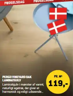 XL-BYG Pergo Vineyard Oak Laminatgulv tilbud