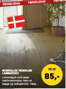 XL-BYG Berryalloc Trendline Laminatgulv tilbud