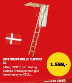 XL-BYG Dolle Clickfix lofttrappe tilbud