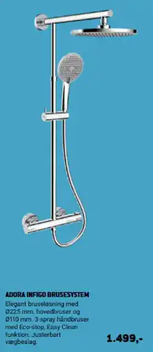 XL-BYG Adora Infigo brusesystem tilbud