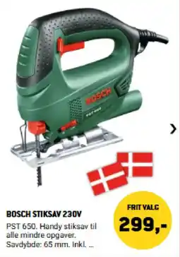 XL-BYG Bosch stiksav 230v tilbud