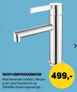XL-BYG Vasso håndvaskarmatur tilbud