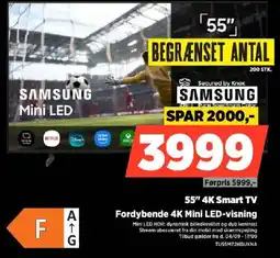 Power Samsung 55" 4K Smart TV tilbud