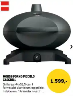 XL-BYG Morsø forno piccolo gasgrill tilbud