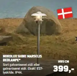 XL-BYG Nordlux Shine Marselis Bedlampe tilbud