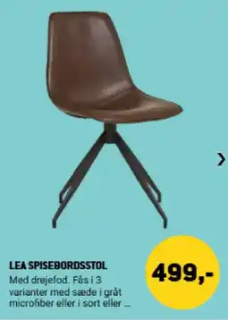 XL-BYG Lea spisebordsstol tilbud
