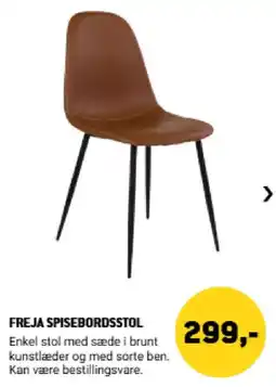 XL-BYG Freja spisebordsstol tilbud
